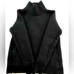 All In Motion (Target Brand) Ribbed Turtle Neck with side zippers